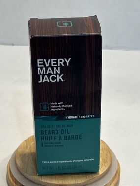 Every Man Jack Sea Salt + Citrus Beard Oil - Size 1fl oz.